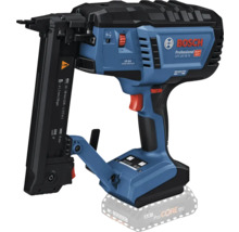 Bosch Professional Akku-Klammergerät GTH 18 Volt 38 M mit bürstenlosem Motor und Bosch Logo.