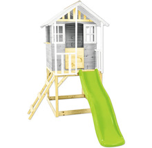 Spielhaus mit Rutsche und Leiter für den Außenbereich