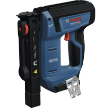 Bosch Professional Akku-Tacker GTH 18 Volt-14 mit bürstenlosem Motor für Flachdrahtklammern von 6 bis 14 Millimeter Länge.