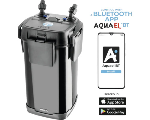 Aquael Außenfilter für Aquarien mit Bluetooth-App-Steuerung