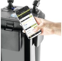 Aquarium Außenfilter mit Smartphone-App-Steuerung