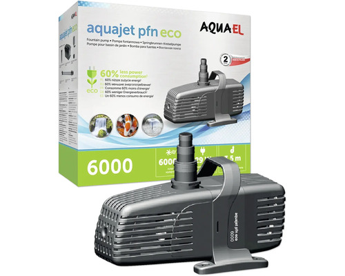 Aquajet PFN Eco 6000 Teichpumpe mit Verpackung