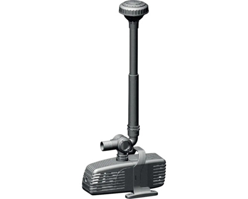 Gartenteichpumpe mit Springbrunnenaufsatz