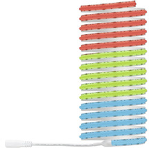 Flexibler LED-Streifen auf Rolle, mehrfarbig für Innenbeleuchtung.