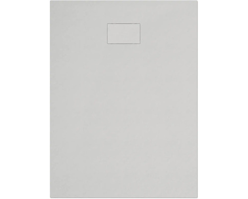 Duschelement mit rechteckigem Ablauf