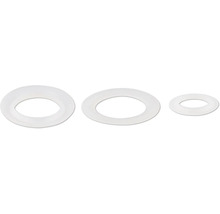 Drei Dichtungsringe in unterschiedlichen Größen