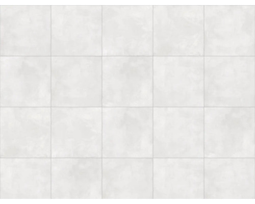 Fliesenmuster mit quadratischen, hellen Keramikfliesen