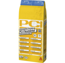 Verformungsfähiger Fliesenkleber PCI Flexmörtel für alle keramischen Beläge im 5 Kilogramm Sack