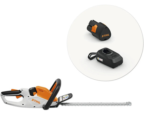 Stihl Akku Heckenschere mit Akku und Ladegerät