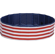 Faltbarer Pool mit Streifenmuster