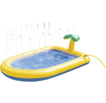 Aufblasbarer Kinderpool mit Sprinkleranlage in Palmenform