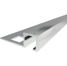 Aluminiumprofil mit quadratischer Aussparung