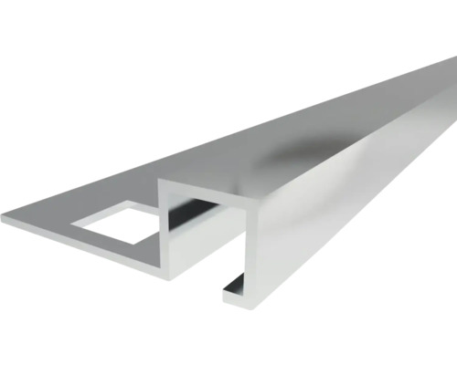 Aluminiumprofil mit quadratischer Aussparung
