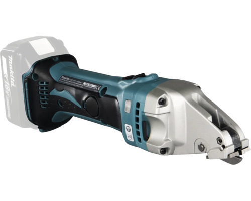 Makita Akku-Blechschere zum Schneiden von Metallblechen.