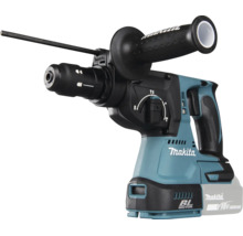 Makita Akku-Kombihammer 18 Volt mit bürstenlosem Motor, Zusatzhandgriff und Tiefenanschlag.