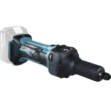 Makita Akku-Geradschleifer 18 Volt mit ergonomischem Griff und Lüftungsschlitzen.