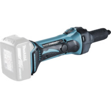 Makita Akku-Geradschleifer 18 Volt mit eingesetztem Akku, ergonomischer Griff.