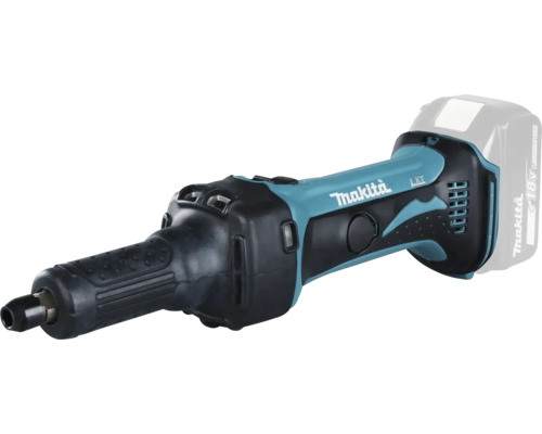 Makita 18 Volt Lithium-Ionen Akku-Geradschleifer mit LXT Technologie und Akku.