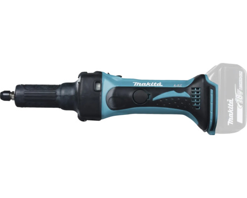 Makita Akku-Geradschleifer 18 Volt LXT für präzises Schleifen und Entgraten in Werkstatt und auf der Baustelle.
