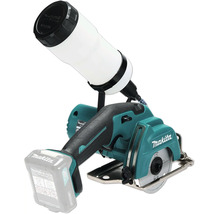 Makita Akku-Glasschneider mit Wassertank und Lithium-Ionen-Akku.