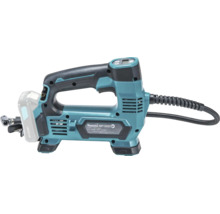 Akku-Kompressor Makita MP100D mit digitalem Display und Luftschlauch