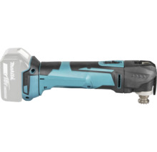 Makita Akku-Multitool 18 Volt in der Seitenansicht.