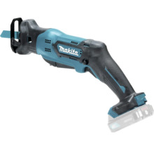 Makita Akku-Säbelsäge mit Lithium-Ionen-Akkumulator und Sägeblatt.