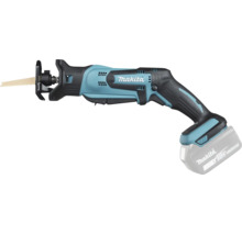 Makita Akku Reciprosäge 18 Volt mit Sägeblatt und Lithium Ionen Akku. Kompaktes Werkzeug für Holzarbeiten und Demontage.