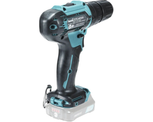 Makita Akku-Schlagbohrschrauber HP333D mit 12 Volt Lithium-Ionen-Akku.