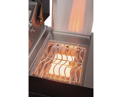 Edelstahl Infrarot Grillbrenner mit Grillrost