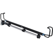 Makita Akku-Motorhaubenleuchte mit ausziehbarem Teleskopgestell und gummierten Haken.