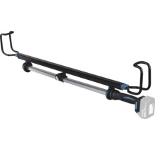 Makita Akku-LED-Motorhaubenleuchte 18 Volt, ausziehbar mit zwei Haltebügeln.