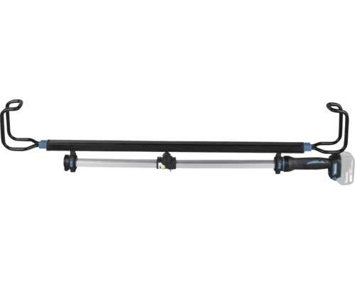 Makita Akku LED Motorraumleuchte 18 Volt mit verstellbarem Haltearm und Haken.