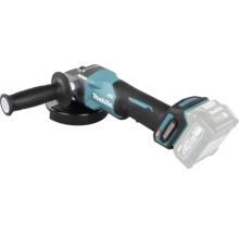 Makita Akku-Winkelschleifer 40 Volt Max XGT mit bürstenlosem Motor und Seitengriff.
