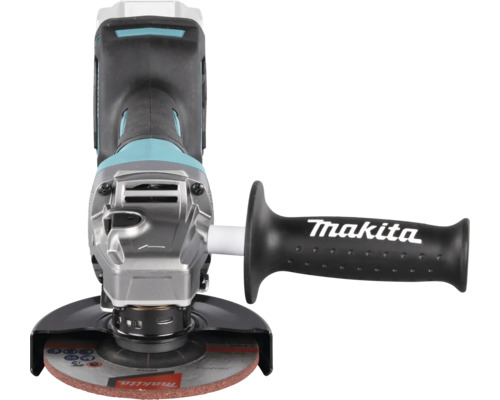 Makita Winkelschleifer mit Seitengriff und Schleifscheibe