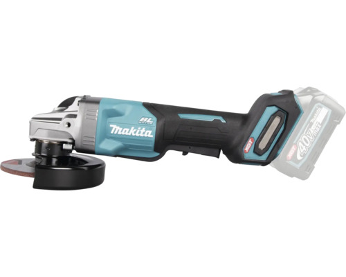 Makita Akku Winkelschleifer 40 Volt Max XGT mit bürstenlosem Motor.