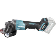 Makita Akku-Winkelschleifer 40 Volt max XGT mit buerstenlosem Motor und Seitengriff.