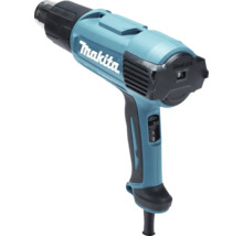 Makita Heißluftgebläse mit Einstellrad für Temperatur und zweistufigem Schalter.
