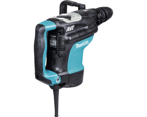 Makita Bohrhammer HR4511C mit Anti-Vibrations-Technologie, SDS Max Aufnahme und Makita Logo.