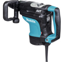 Makita Bohrhammer mit Anti-Vibrations-Technologie und zusätzlichem Handgriff für Meißel- und Bohrarbeiten in Beton.