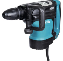 Makita Bohrhammer in Petrol und Schwarz mit Anti-Vibrations-Technologie und verstellbarem Zusatzhandgriff.