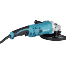Makita Winkelschleifer mit Schutzhaube und Seitengriff