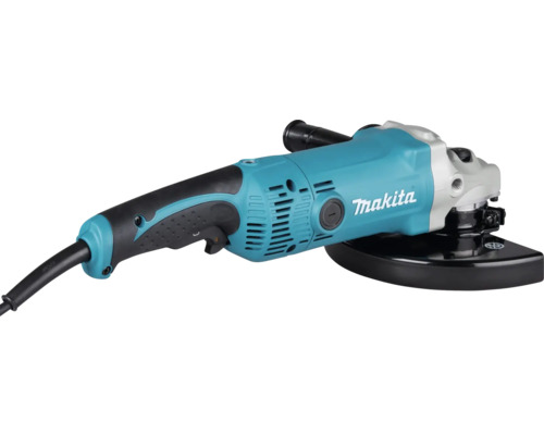 Makita Winkelschleifer mit Schutzhaube und Seitengriff