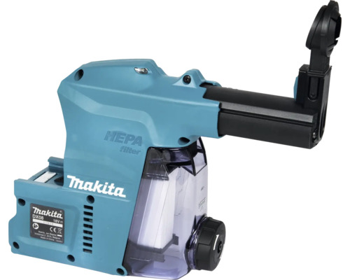 Makita DX08 Staubabsaugung mit HEPA Filter für Akku Kombihämmer