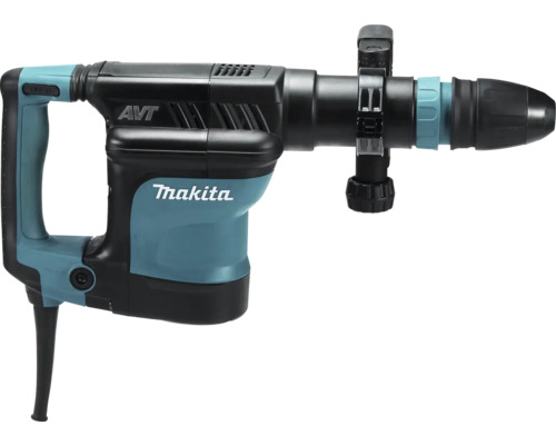 Makita Bohrhammer mit Anti-Vibrations-Technologie, D-Handgriff und verstellbarem Seitenhandgriff.