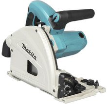 Makita Tauchkreissäge mit Gehrungseinstellung bis 45 Grad und Absaugstutzen.