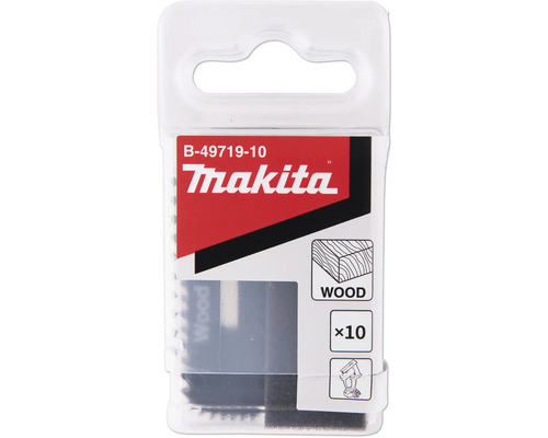 Makita Stichsägeblätter Set für Holz, 10 Stück.