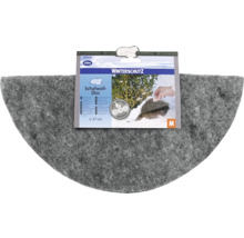 Videx Schafwoll-Disc Winterschutz aus 100 Prozent Schafwolle, Durchmesser 37 Zentimeter, Pflanzenschutz für den Winter.