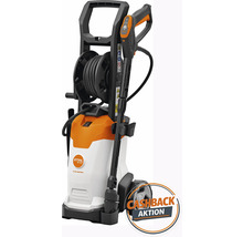 Hochdruckreiniger mit Schlauchtrommel und Spritzpistole