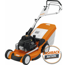 Benzinrasenmäher mit Grasfangkorb und Cashback Aktion